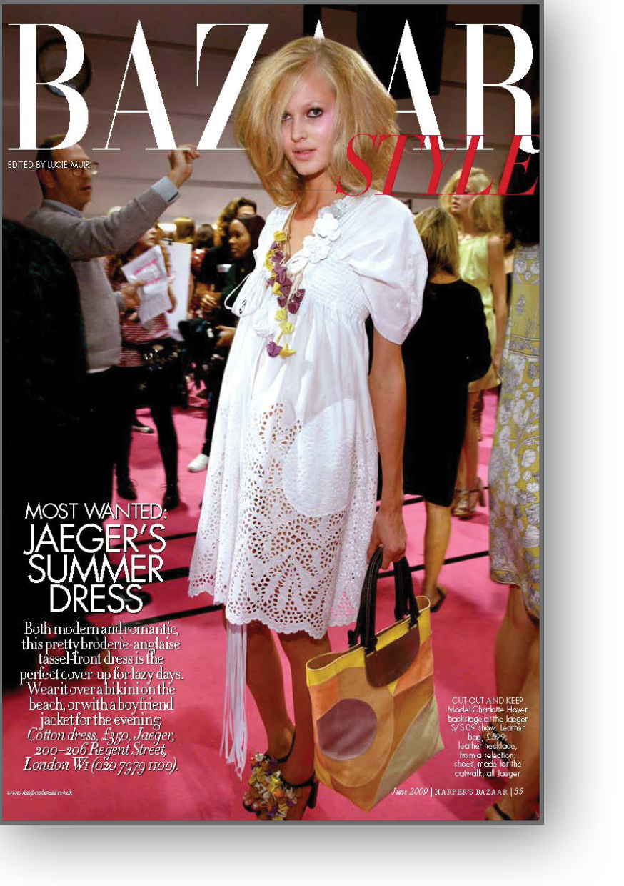 Harper's Bazaar — Lucie Muir